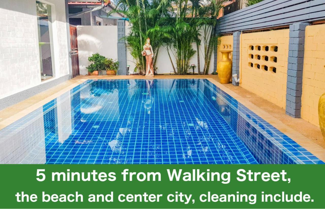 Corner Villa - Pattaya Holiday House Walking Street 4 Bedrooms Luaran gambar